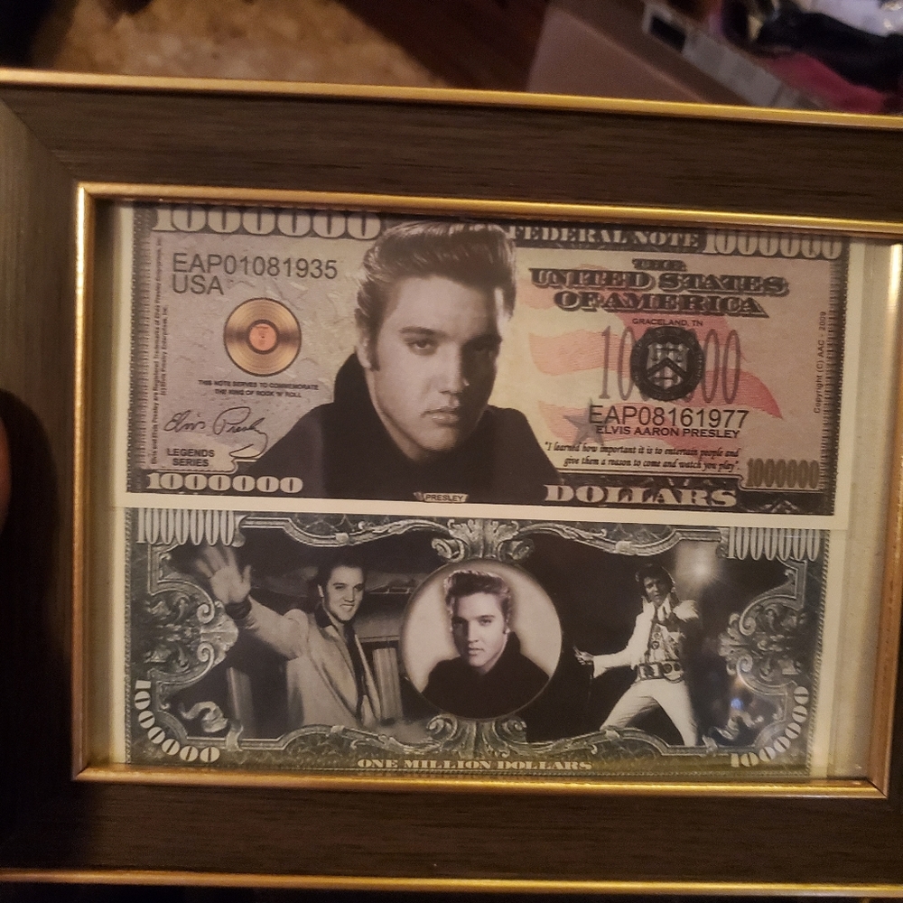 Elvis presley framed